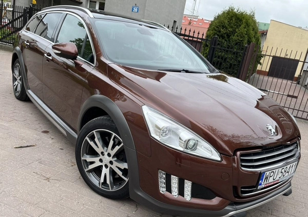 Peugeot 508 cena 39900 przebieg: 228000, rok produkcji 2013 z Nowe Skalmierzyce małe 704